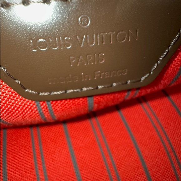 💯Authentic Louis Vuitton Delightful MM size Damier Ebene - Picture 13 of 14